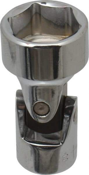 Blackhawk by Proto - 3/4", 3/8" Drive, Standard Hand Socket - 6 Points, 2" OAL, Alloy Steel, Chrome Finish - USA Tool & Supply