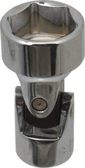 Blackhawk by Proto - 3/4", 3/8" Drive, Standard Hand Socket - 6 Points, 2" OAL, Alloy Steel, Chrome Finish - USA Tool & Supply