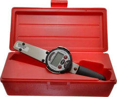 Proto - 1/4" Drive Electronic Digital Torque Wrench - 0.83 Ft/Lb to 8 Ft/Lb Torque, 11" OAL, 0.01 N/m Graduation, Fixed Head - USA Tool & Supply