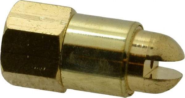 Guardair - Blow Gun High Volume - 1/4 NPT, 1-1/2" Hose Length, Brass - USA Tool & Supply