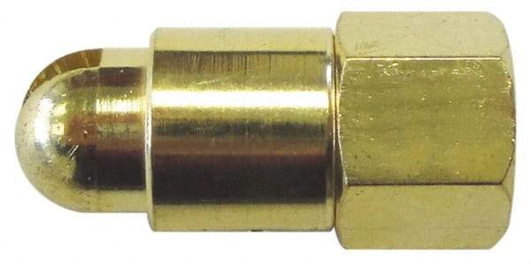 Guardair - Blow Gun Low Volume - 1/4 NPT, 1-1/2" Hose Length, Brass - USA Tool & Supply
