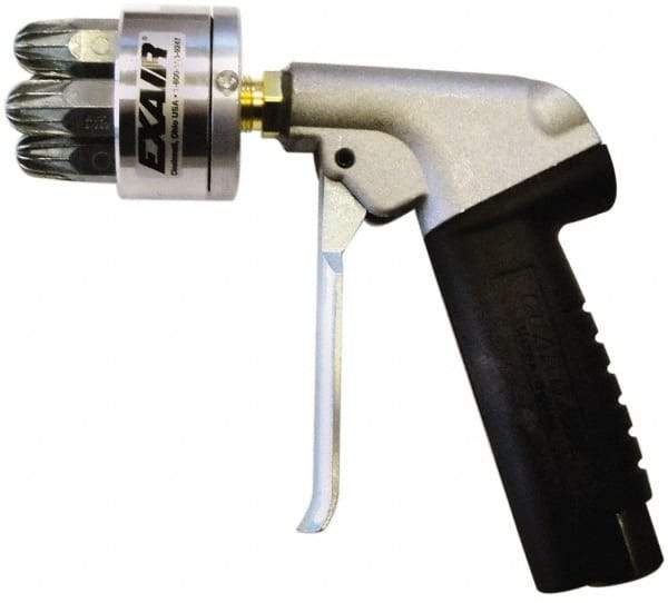 Guardair - 120 Max psi Maximum Air Cluster Ultra Duty Air Gun - 3/8 NPT Inlet, Zinc - USA Tool & Supply