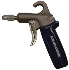 Guardair - 120 Max psi Low Volume Safety Air Gun - 1/4 NPT Inlet, Zinc - USA Tool & Supply