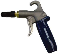 Guardair - 120 Max psi Plastic Tip Safety Air Gun - 1/4 NPT Inlet, Zinc - USA Tool & Supply