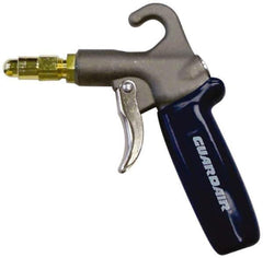 Guardair - 120 Max psi Low Volume Safety Air Gun - 1/4 NPT Inlet, Brass - USA Tool & Supply