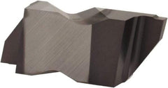 Kennametal - 3062NG Grade KCU25, 1/16" Cutting Width Carbide Grooving Insert - 0.0941" Max Depth of Cut, Right Hand, 0.0075" Corner Radius, AlTiN Finish - USA Tool & Supply