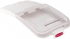 Rubbermaid - 29" Long x 14-1/2" Wide, Rectangular Polypropylene Lid - Use with FG360288 - USA Tool & Supply