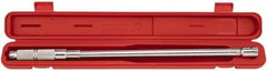 Proto - 1/2" Drive Interchangeable Head Torque Wrench Assembly - 3 N/m to 250 Ft/Lb Torque, 26" OAL - USA Tool & Supply