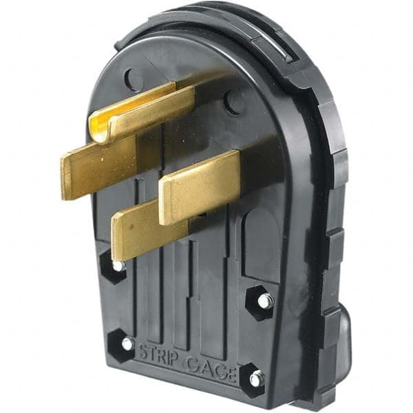 Hubbell Wiring Device-Kellems - Straight Blade Plugs & Connectors Connector Type: Plug Grade: Residential - USA Tool & Supply