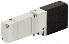 ARO/Ingersoll-Rand - 3/8", TP Series Plug-In Stacking Solenoid Valve - 24 VDC, 0.53 CV Rate, 3" High x 5-1/2" Long - USA Tool & Supply