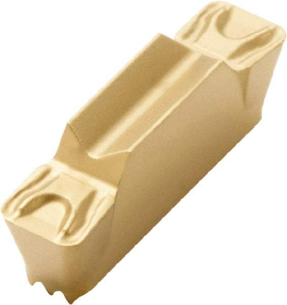Seco - LCMF, 0.315" Cutting Width, FT, CP500 Grade, Double End Multi-Directional Turning Insert - TiAlN, TiN Coated - USA Tool & Supply