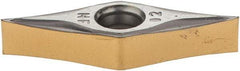 Iscar - VNMG2.5-0 NF Grade IC807 Carbide Turning Insert - TiAlN Finish, 35° Diamond, 9/32" Inscr Circle, 5/32" Thick, 0.0079" Corner Radius - USA Tool & Supply