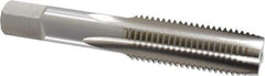Hertel - 5/8-11 UNC, H3, 4 Flute, Plug Chamfer, Bright Finish, High Speed Steel Hand STI Tap - 4-1/4" OAL - Exact Industrial Supply