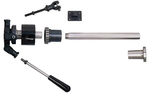 Jet - Lever Actuated 5C Compatible Collet Closer - Exact Industrial Supply