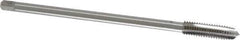 Hertel - 3/8-16 UNC 4 Flute H3 Bright Finish High Speed Steel Hand Extension Tap - Plug Chamfer, 6" OAL, 3B Class of Fit - USA Tool & Supply