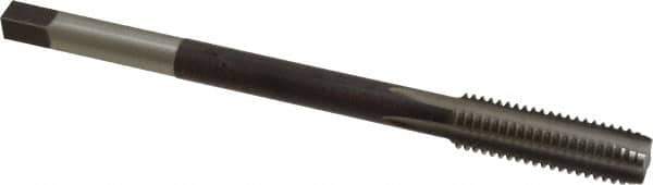 Hertel - 1/2-13 UNC 4 Flute H3 Bright Finish High Speed Steel Hand Extension Tap - Plug Chamfer, 6" OAL, 3B Class of Fit - USA Tool & Supply