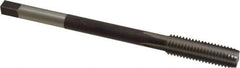 Hertel - 1/2-13 UNC 4 Flute H3 Bright Finish High Speed Steel Hand Extension Tap - Plug Chamfer, 6" OAL, 3B Class of Fit - USA Tool & Supply