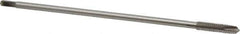 Hertel - 1/4-20 UNC 2 Flute H3 Bright Finish High Speed Steel Spiral Point Extension Tap - Plug Chamfer, 6" OAL, 3B Class of Fit - USA Tool & Supply