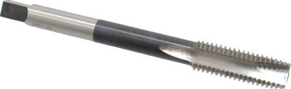 Hertel - 5/8-11 UNC 3 Flute H3 Bright Finish High Speed Steel Spiral Point Extension Tap - Plug Chamfer, 6" OAL, 3B Class of Fit - Exact Industrial Supply