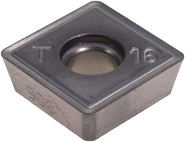 Iscar - SOMX160512 DT Grade IC908 Carbide Indexable Drill Insert - TiAlN Finish, Square, 16mm Inscribed Circle - USA Tool & Supply