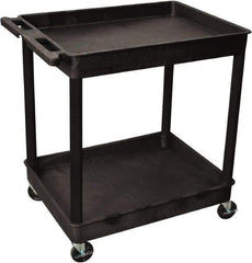 NMC - 300 Lb Capacity, 32" Wide x 24" Long x 37-1/2" High Shelf Cart - 1 Shelf, Plastic - USA Tool & Supply