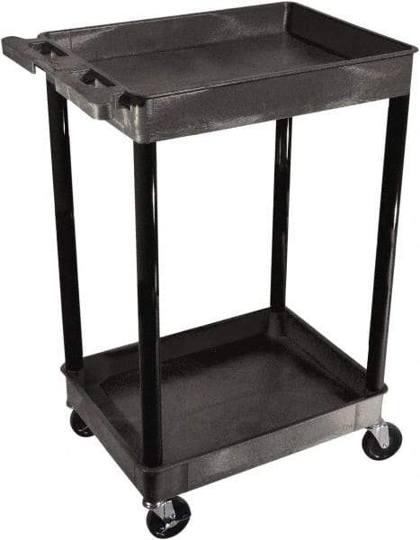 NMC - 300 Lb Capacity, 24" Wide x 18" Long x 36" High Shelf Cart - 1 Shelf, Plastic - USA Tool & Supply