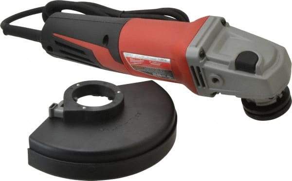 Milwaukee Tool - 6" Wheel Diam, 9,000 RPM, Corded Angle & Disc Grinder - 5/8-11 Spindle, 120 Volts, 13 Amps - USA Tool & Supply