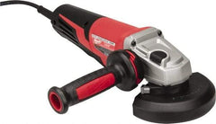 Milwaukee Tool - 5" Wheel Diam, 11,000 RPM, Corded Angle & Disc Grinder - 5/8-11 Spindle, 120 Volts, 13 Amps - USA Tool & Supply