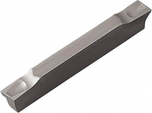 Kyocera - 1520GMM MT Grade PR915, 1.5mm Cutting Width Carbide Grooving Insert - 0.492" Max Depth of Cut, Neutral, 0.05mm Corner Radius, TiAlN Finish - USA Tool & Supply