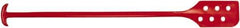 Remco - Red Polypropylene Mixing Paddle with Holes - 52" Overall Length - USA Tool & Supply