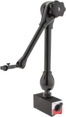 SPI - 117mm Long x 2" Wide x 55mm High Magnetic Indicator Base with On/Off Switch - 130 Kg Magnetic Pull, Articulated Arm - USA Tool & Supply