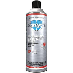 Sprayon - Nonchlorinated Brake Parts Cleaner - 16 oz Aerosol Can - USA Tool & Supply