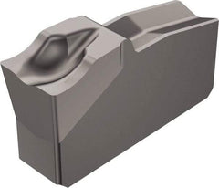 Sandvik Coromant - N151.220 5E H13A Grade, 0.0787" Cutting Width, Carbide Cutoff Insert - 0° Neutral Lead Angle, 0.0079" Cnr Rad - USA Tool & Supply