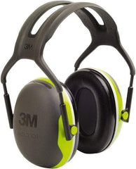 3M - Over the Head Black Foam Cushion Earmuffs - 27 NRR Rating, Adjustable Headband - USA Tool & Supply