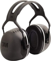 3M - Over the Head Black Foam Cushion Earmuffs - 31 NRR Rating, Adjustable Headband - USA Tool & Supply