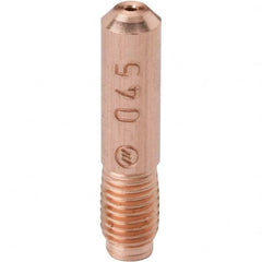 Hobart Welding Products - 0.045" Wire OD, MIG Welder Contact Tip - USA Tool & Supply