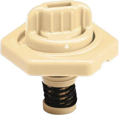 Trico - 4 Gal Capacity Polyethylene Oil Storage System - 7" Straight Spout, Tan - USA Tool & Supply