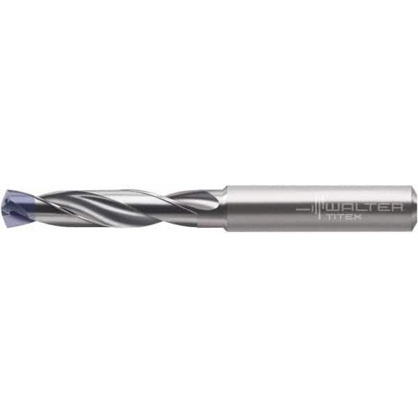 Walter-Titex - 5.3mm 140° Spiral Flute Solid Carbide Screw Machine Drill Bit - USA Tool & Supply