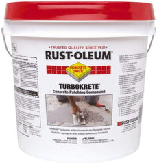 Rust-Oleum - 2 Gal Pail Filler/Repair Compound - Gray, 6.5 Sq Ft/Gal Coverage - USA Tool & Supply