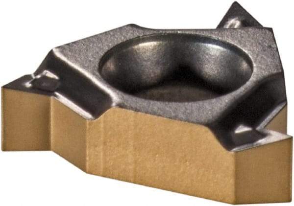 Iscar - 08IRM Internal Right Hand 48-16 Partial Profile 60° Laydown Threading Insert - Grade IC808, TiAlN Coated Carbide, 4.76mm Inscribed Circle - USA Tool & Supply