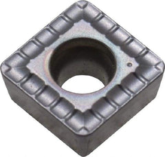 Kennametal - SPPX09T310 MD Grade KCU40 Carbide Indexable Drill Insert - TiN/TiAlN Finish, 0.369" Inscribed Circle - USA Tool & Supply