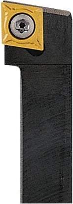 Seco - SCGC, Right Hand Cut, 90° Lead Angle, 8mm Shank Height x 8mm Shank Width, Neutral Rake Indexable Turning Toolholder - 60mm OAL, CC..0602.. Insert Compatibility, Series Screw Lock - USA Tool & Supply