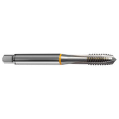 ‎8-32 3FL 2B Cobalt Plug Yellow Ring Tap-Bright Finish FORM-B DIN 371 - USA Tool & Supply