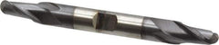 Cleveland - 3/8" Diam, 9/16" LOC, 2 Flute High Speed Steel Ball End Mill - TiCN Finish, Double End, 3-1/2" OAL, 3/8" Shank Diam, Spiral Flute - USA Tool & Supply