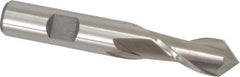 Cleveland - 1/2" Diam, 1" LOC, 2 Flute, 90° Point Angle, High Speed Steel Drill Mill - Uncoated, 3" OAL, 1/2" Shank Diam - USA Tool & Supply