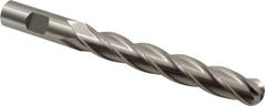 Cleveland - 5/8" Diam, 4" LOC, 4 Flute High Speed Steel Ball End Mill - Uncoated, Single End, 6-1/8" OAL, 5/8" Shank Diam, Spiral Flute - USA Tool & Supply