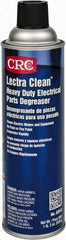 CRC - 19 Ounce Aerosol Electrical Grade Cleaner/Degreaser - 37,500 Volt Dielectric Strength, Nonflammable, Food Grade - USA Tool & Supply