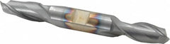Cleveland - 9/16", 1-3/8" LOC, 5/8" Shank Diam, 5" OAL, 4 Flute, Cobalt Square End Mill - USA Tool & Supply