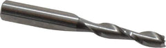 Onsrud - 3/16" Cutting Diam x 3/4" Length of Cut, 2 Flute, Upcut Spiral Router Bit - Uncoated, Right Hand Cut, Solid Carbide, 2" OAL x 1/4" Shank Diam, Double Edge, 30° Helix Angle - USA Tool & Supply