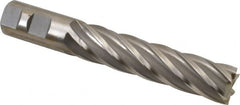 Cleveland - 1", 4" LOC, 1" Shank Diam, 6-1/2" OAL, 6 Flute, Cobalt Square End Mill - USA Tool & Supply